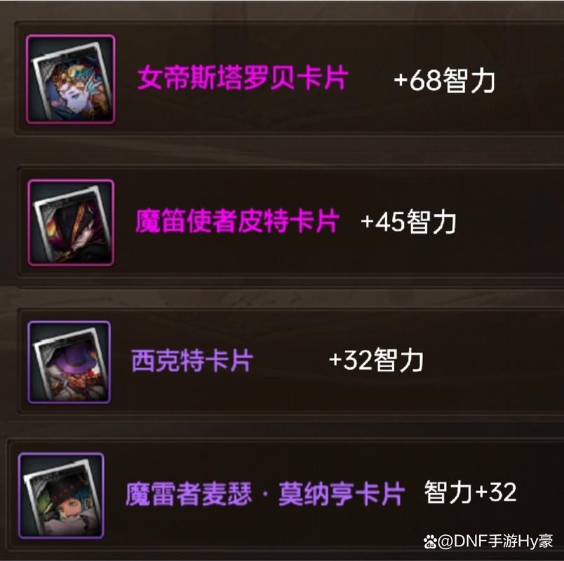 还在纠结DNF武器附魔?最强卡片排行帮你选择!