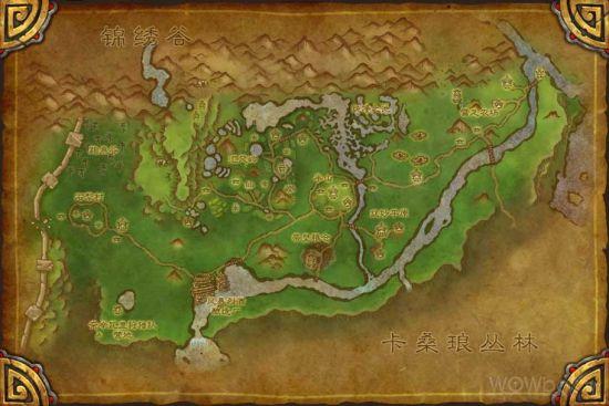 费伍德森林究竟在哪？魔兽世界地图探索攻略！
