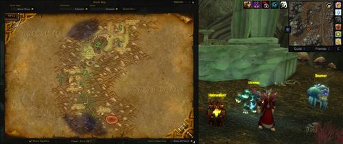 费伍德森林究竟在哪?魔兽世界地图探索攻略!