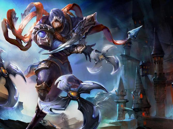 英雄联盟刀锋之影泰隆连招，最强刺客连招教学！