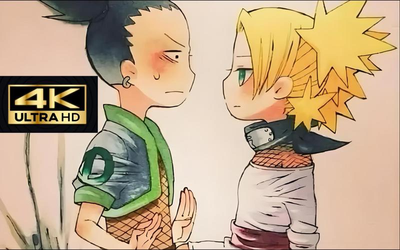 鹿丸vs手鞠精彩对决，影子模仿术的较量！