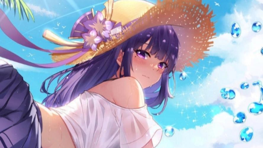 雷电将军被C出液体的图谁有?求分享!