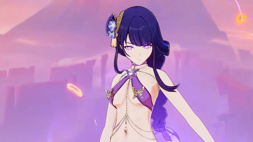 雷电将军被C出液体的图谁有?求分享!