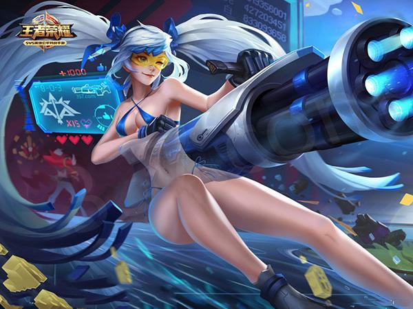 王者荣耀女英雄去掉曝光后的图，你见过没？