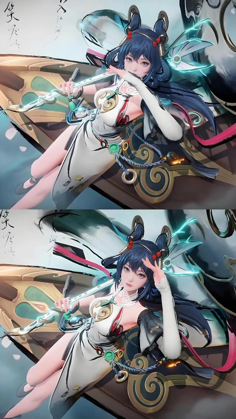 谁有王者荣耀阿离嘴巴里含着口水的原图？求分享！