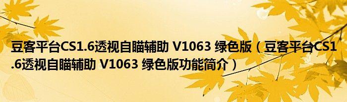 豆客外挂免费吗?不同版本功能详解!