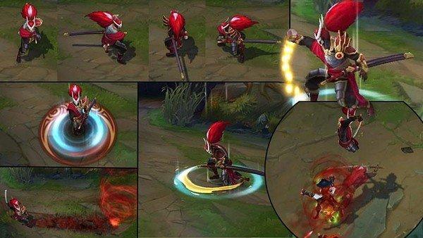 猩红之月亚索皮肤多少钱?手感、特效全方位测评!