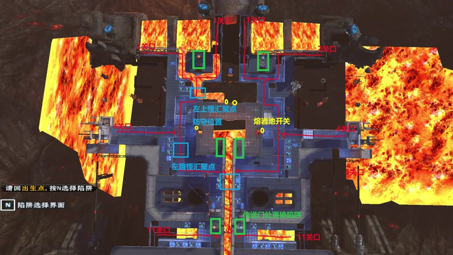 熔岩前线在哪怎么走？超详细路线图文教程！