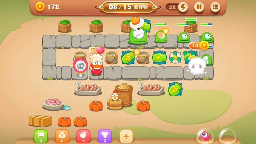 保卫萝卜3集市攻略大全，让你轻松拿满金萝卜！