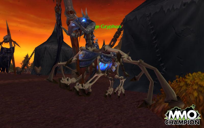 死亡骑士飞行坐骑帅不帅？这几个绝对拉风！