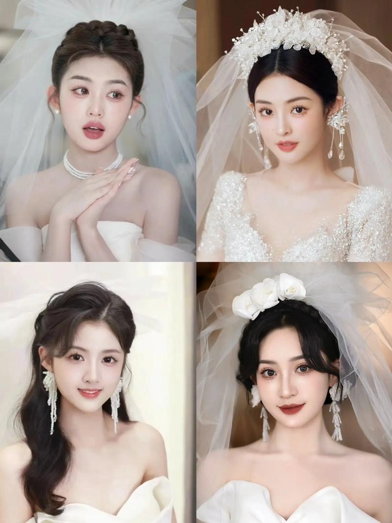 梦幻新娘造型推荐，让你成为婚礼最靓的仔！