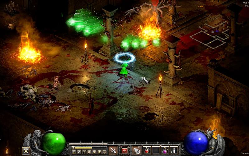 暗黑破坏神2硬盘版下载,经典游戏重温童年记忆!