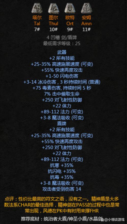 暗黑符文之语怎么用？老玩家教你符文搭配！