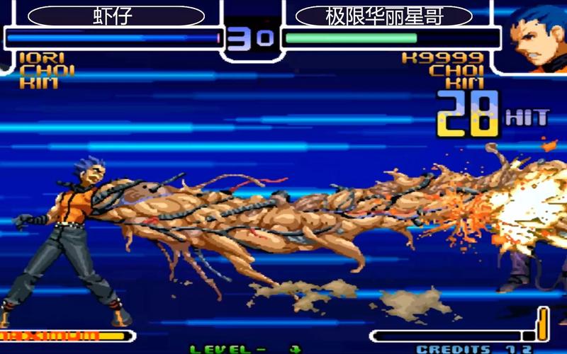 拳皇2002连招教学视频,手把手教你打出华丽连击!