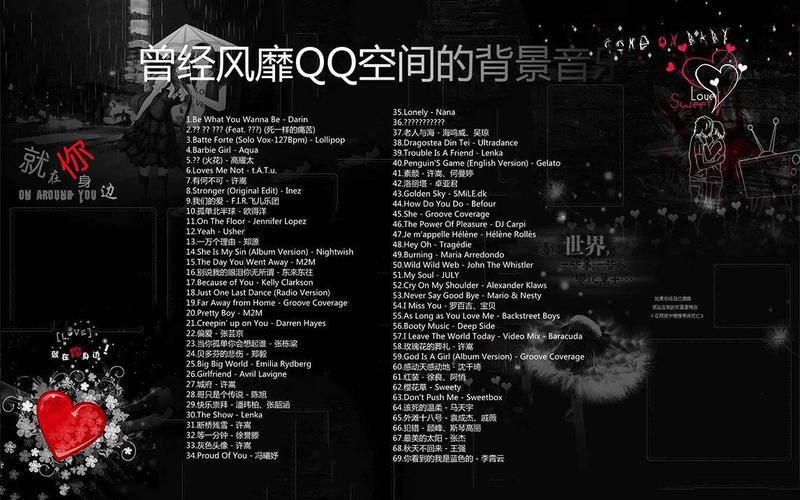 qq空间背景音乐免费复制，轻松get同款BGM！