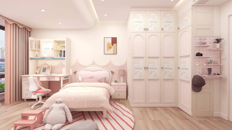 想要一个公主的卧室?这几个布置技巧必须get!