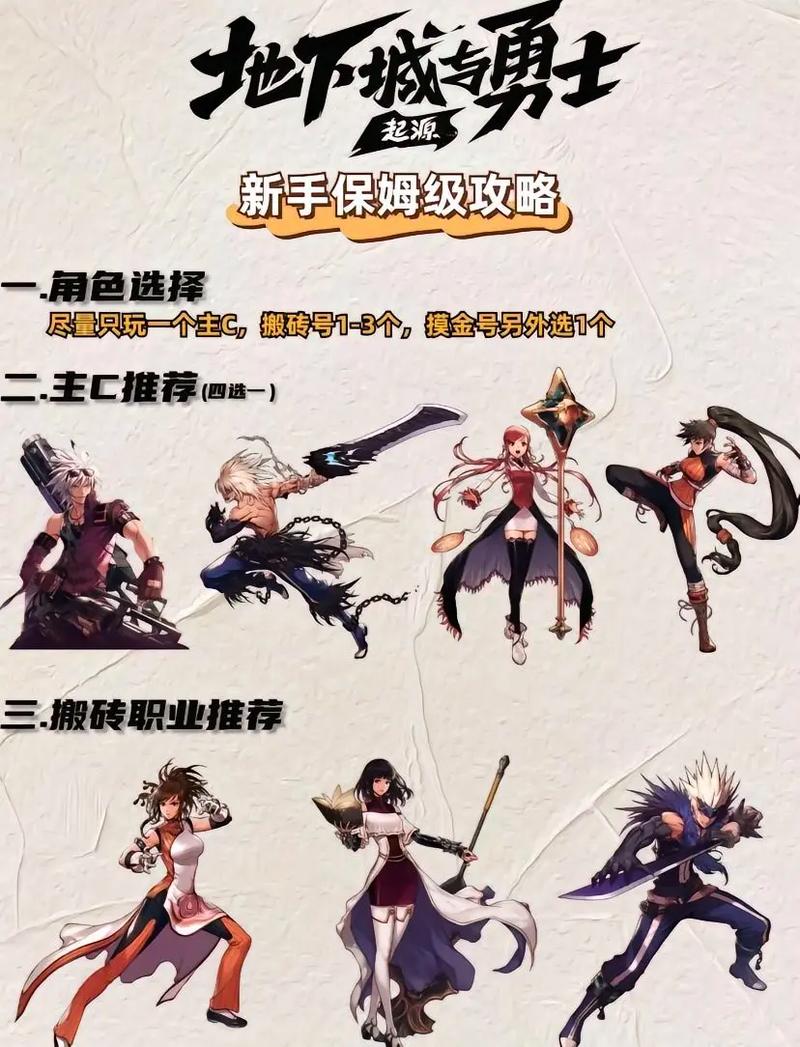 手机dnf新手怎么玩？入门攻略一文看懂！