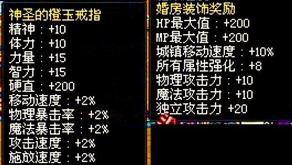 dnf钻石戒指有什么用?这些隐藏属性你必须知道!